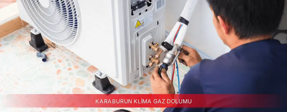 Karaburun İlçemi ECA Klima Gaz Dolumu